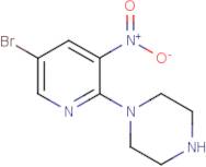 1-(5-Bromo-3-nitropyridin-2-yl)piperazine
