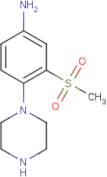 1-[4-Amino-2-(methylsulphonyl)phenyl]piperazine