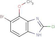 5-Bromo-2-chloro-4-methoxy-1H-benzimidazole