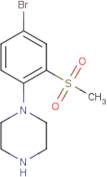 1-[4-Bromo-2-(methylsulphonyl)phenyl]piperazine