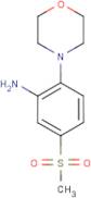 4-[2-Amino-4-(methylsulphonyl)phenyl]morpholine
