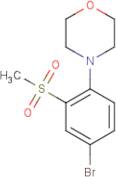 4-[4-Bromo-2-(methylsulphonyl)phenyl]morpholine