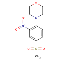 4-[4-(Methylsulphonyl)-2-nitrophenyl]morpholine