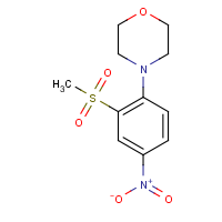 4-[2-(Methylsulphonyl)-4-nitrophenyl]morpholine