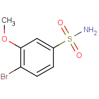 4-Bromo-3-methoxybenzenesulphonamide