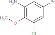 5-Bromo-3-chloro-2-methoxyaniline