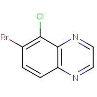 6-Bromo-5-chloroquinoxaline