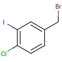 4-Chloro-3-iodobenzyl bromide