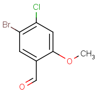 5-Bromo-4-chloro-2-methoxybenzaldehyde