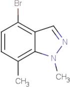 4-Bromo-1,7-dimethyl-1H-indazole