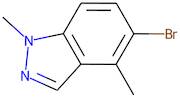 5-Bromo-1,4-dimethyl-1H-indazole