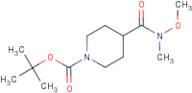 4-[Methoxy(methyl)carbamoyl]piperidine, N1-BOC protected