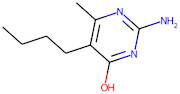 2-Amino-5-(but-1-yl)-4-hydroxy-6-methylpyrimidine