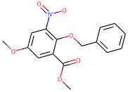 Methyl 2-(benzyloxy)-5-methoxy-3-nitrobenzoate