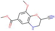 Methyl 2-cyano-3,4-dihydro-8-methoxy-2H-1,4-benzoxazine-6-carboxylate