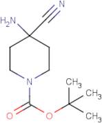 4-Amino-4-cyanopiperidine, N1-BOC protected