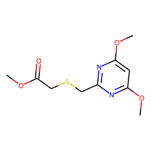 Methyl 2-[[(4,6-Dimethoxypyrimidin-2-yl)methyl]thio]ethanoate