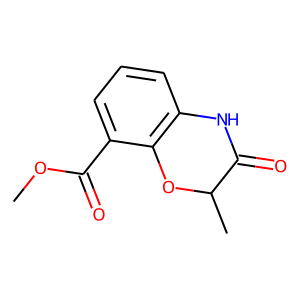 Methyl 3,4-dihydro-2-methyl-3-oxo-2H-1,4-benzoxazine-8-carboxylate