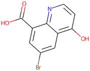 6-Bromo-1,4-dihydro-4-oxoquinoline-8-carboxylic acid