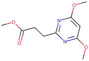 Methyl (4,6-dimethoxypyrimidin-2-yl)propanoate