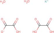 Potassium trihydrogen dioxalate dihydrate