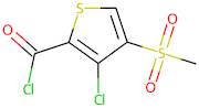 3-Chloro-4-(methylsulphonyl)thiophene-2-carbonyl chloride