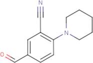 5-Formyl-2-(piperidin-1-yl)benzonitrile