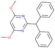 2,2-Diphenylmethyl-4,6-dimethoxypyrimidine