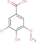 3-Chloro-4-hydroxy-5-methoxybenzoic acid