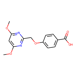 4-[(4,6-Dimethoxypyrimidin-2-yl)methoxy]benzoic acid