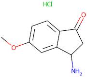 3-Amino-5-methoxyindan-1-one hydrochloride