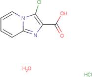 3-Chloroimidazo[1,2-a]pyridine-2-carboxylic acid monohydrochloride monohydrate