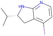 (2R)-4-Iodo-2-isopropyl-2,3-dihydro-1H-pyrrolo[2,3-b]pyridine