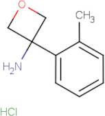 3-Amino-3-(2-methylphenyl)oxetane hydrochloride
