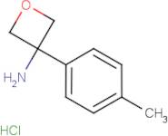 3-Amino-3-(4-methylphenyl)oxetane hydrochloride