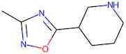 3-(3-Methyl-1,2,4-oxadiazol-5-yl)piperidine