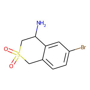 4-Amino-6-bromoisothiochroman 2,2-dioxide