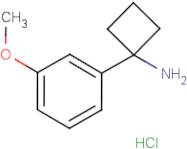 1-(3-Methoxyphenyl)cyclobutan-1-amine hydrochloride