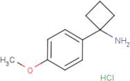 1-(4-Methoxyphenyl)cyclobutan-1-amine hydrochloride