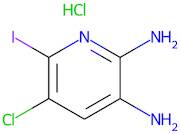 5-Chloro-6-iodopyridine-2,3-diamine hydrochloride