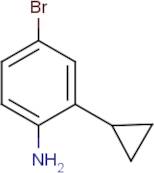 4-Bromo-2-cyclopropylaniline