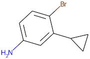 4-Bromo-3-cyclopropylaniline