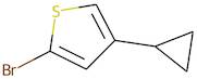 2-Bromo-4-(cyclopropyl)thiophene