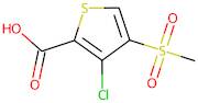 3-Chloro-4-(methylsulphonyl)thiophene-2-carboxylic acid