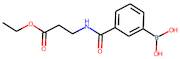 3-[(3-Ethoxy-3-oxopropyl)carbamoyl]benzeneboronic acid