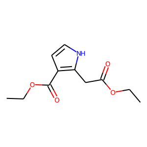 Ethyl 2-(2-ethoxy-2-oxoethyl)-1H-pyrrole-3-carboxylate