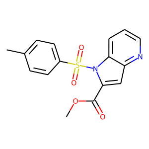 Methyl 1-(toluene-4-sulphonyl)-4-azaindole-2-carboxylate