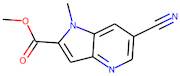 Methyl 6-cyano-1-methyl-4-azaindole-2-carboxylate