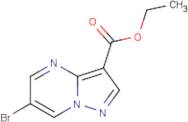 Ethyl 6-bromopyrazolo[1,5-a]pyrimidine-3-carboxylate