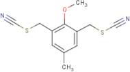(2-Methoxy-5-methylbenzene-1,3-diyl)dimethanediyl bis(thiocyanate)